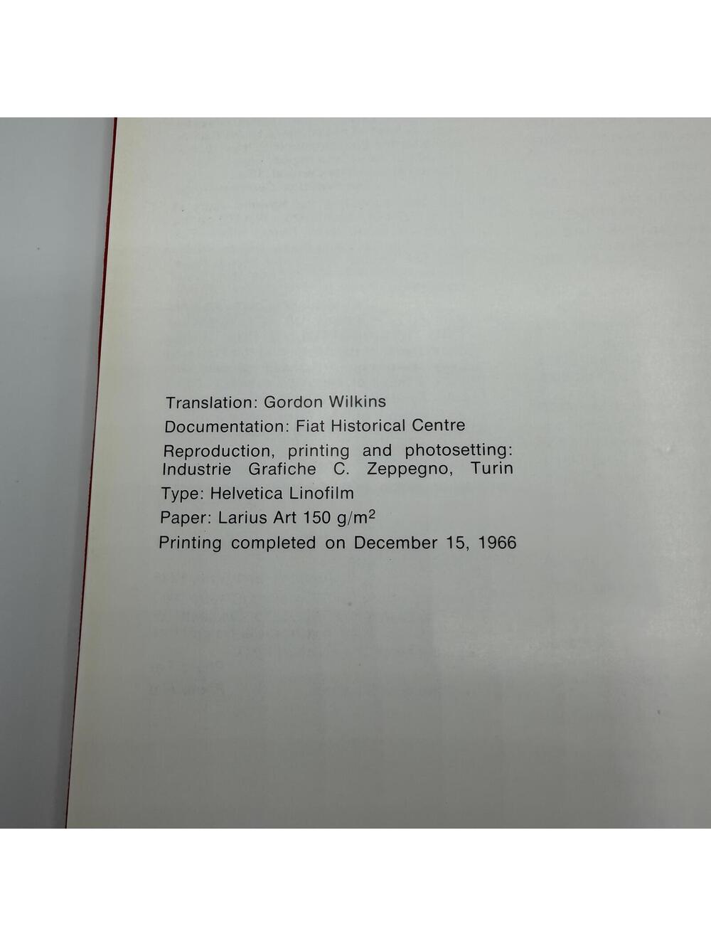 Linea Fiat - Oddone Camerana - Hardcover - Fiat Line from 1899 to the 1960's - Picture 14 of 15